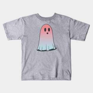 Retro Neon Ghost Kids T-Shirt